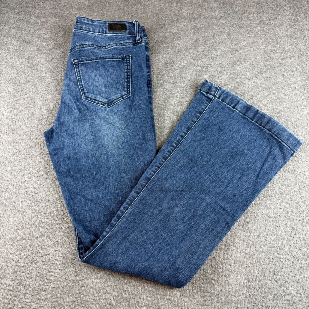 Sofia Jeans Melisa Flare Women's 4 Blue Medium Wash High Rise Denim Pants